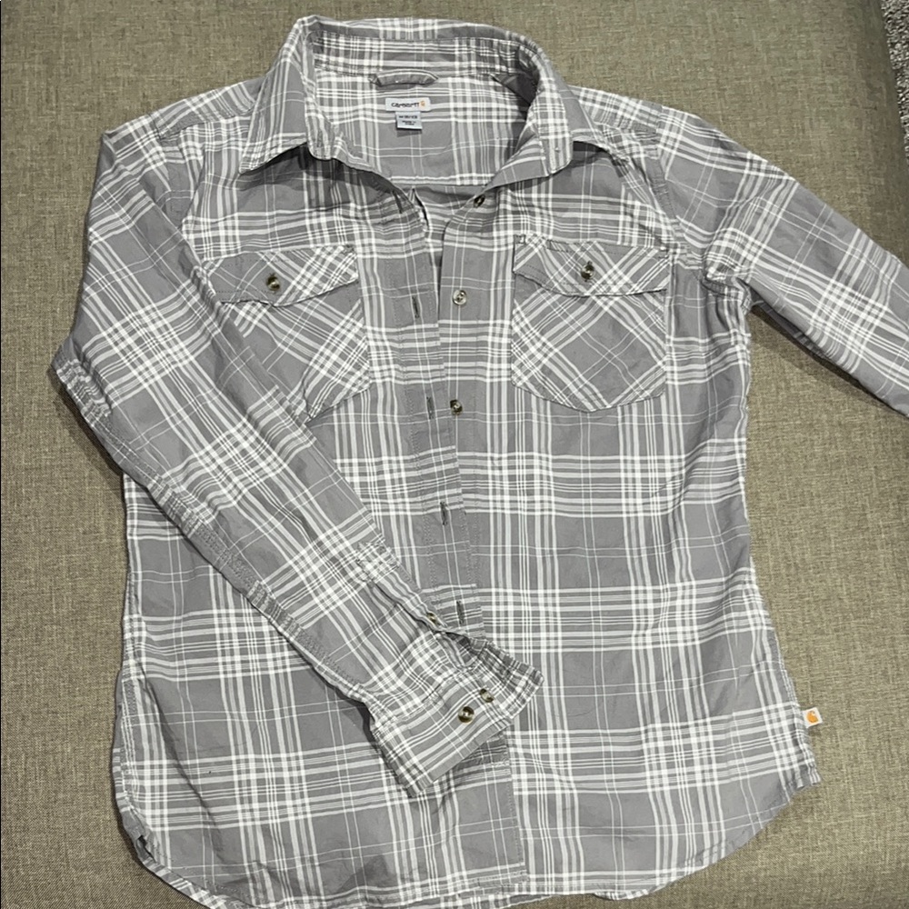 Carhartt Charcoal Plaid Shirt